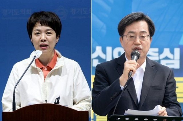▲경기도지사 선거에 도전하는 김은혜 후보(왼쪽)와 김동연 후보. ⓒ후보 페이스북