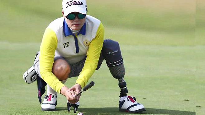 의족 골퍼 한정원