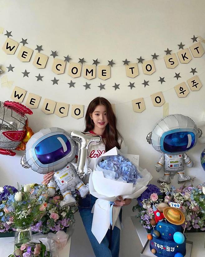 아이브 멤버 장원영 공식 SNS 제공