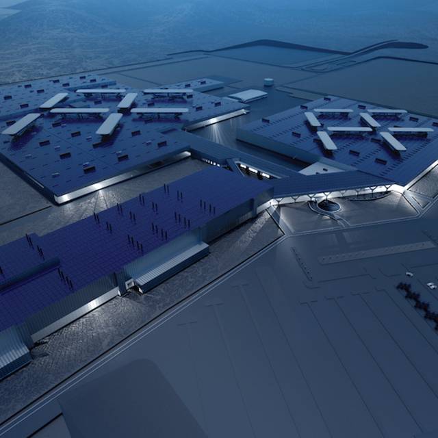 패러데이퓨쳐 네바다 공장 조감도.