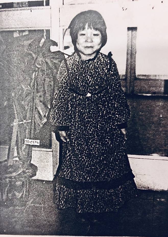 미국 오리건주 미드포드에서 초등학교에 다니던 시절의 애슐리 모습. 본인 제공