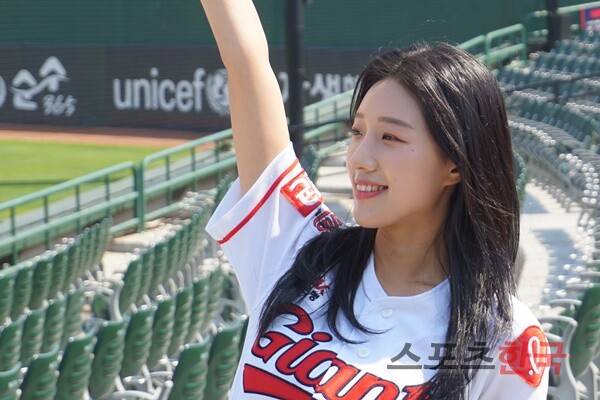 박예진 치어리더. ⓒ스포츠한국 이정철 기자