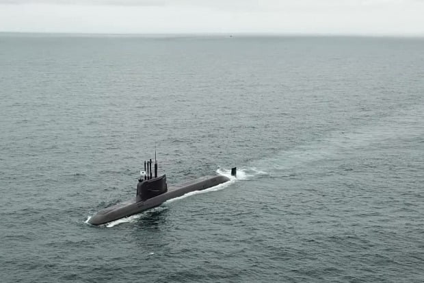 우리나라가 독자 개발한 잠수함발사탄도미사일(SLBM)을 탑재한 도산안창호함. /사진=연합뉴스
