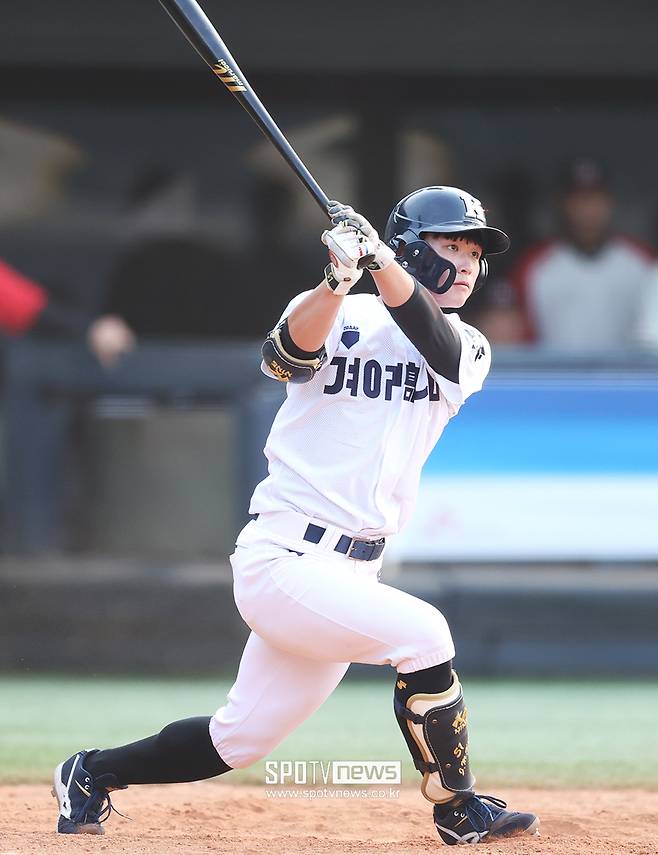 ▲ 경남고 김정민 ⓒ곽혜미 기자