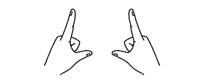 영어권 문화에서는 엄지와 검지를 폈을 때 알파벳 ‘L’이 만들어지는 손을 왼손이라 설명하지만, 외계인에게 이와 같은 설명을 전달한다면 ‘L’이 어떤 모양의 글자인지 다시 설명해야 한다는 문제가 뒤따른다. 동아시아 제공