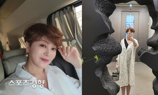 9kg 감량 후의 일상사진을 공개한 배우 이승연. 사진 이승연 SNS 캡쳐