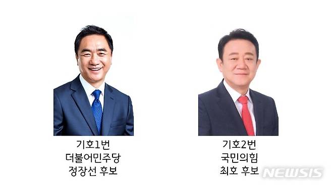 [평택=뉴시스] 제8회 전국동시지방선거 평택시장 선거 후보