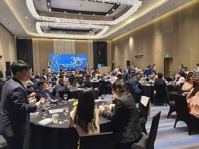 마닐라지회 창립 30주년 기념행사 장면 [왕길환 촬영]