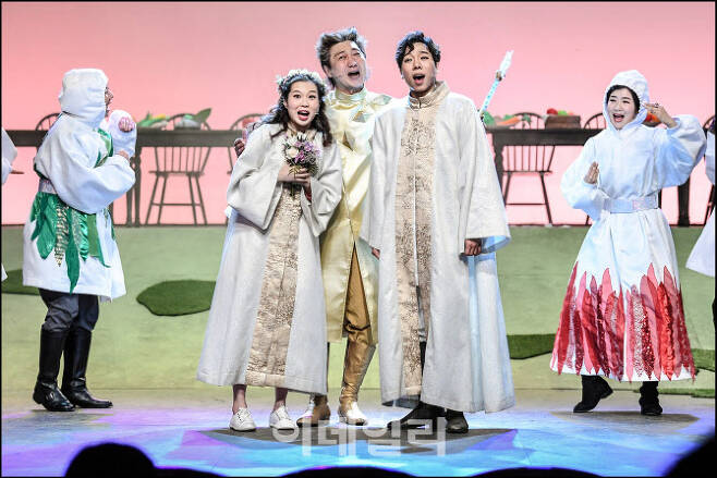 가족음악극 ‘로미오와 줄리엣’의 한 장면. (사진=세종문화회관)