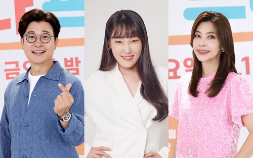 MC 김성주, 이은지와 프리 아나운서 6인이 허심탄회하게 "아나프리해"를 주제로 이야기를 나눴다.  사진=MBN