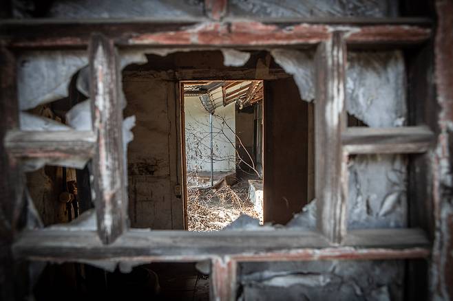 지난달 6일 연천군 신서면 대광리 빈 집의 모습. /연합뉴스