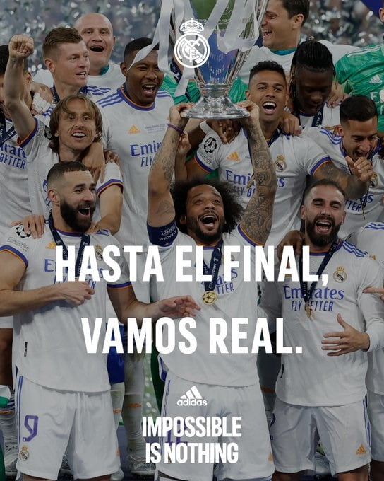 레알 마드리드(스페인)가 골 결정력을 앞세워 리버풀과의 경기에서 승리하면서 유럽축구연맹(UEFA) 챔피언스리그(UCL)에서 우승했다. (사진 = 레알 마드리드 공식 트위터 계정)