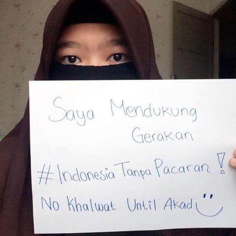 인도네시아 무슬림 젊은층에 '데이트 금지운동' 확산  [트위터 @Oci_NurAsiah, 재판매 및 DB금지]