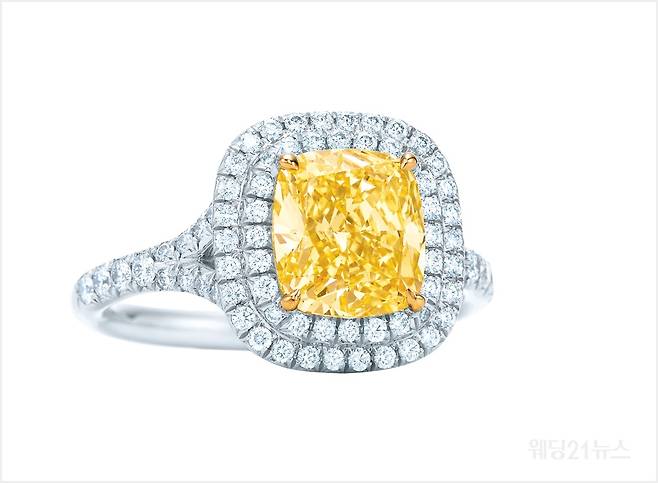 티파니 옐로 다이아몬드 솔리스트 링