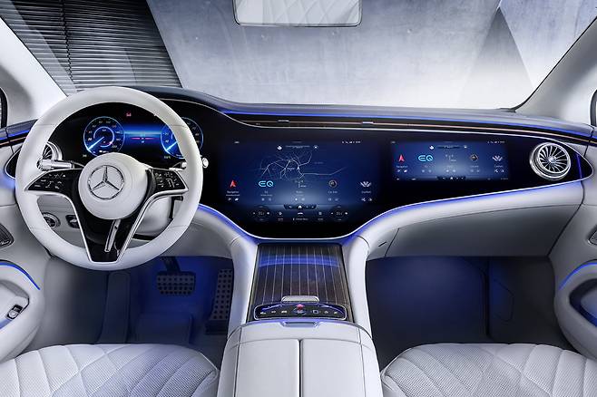 Mercedes-Benz’ Hyperscreen (Mercedes-Benz)