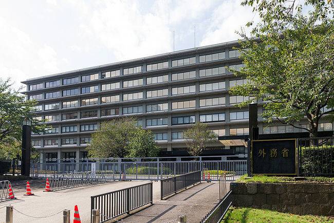 일본 도쿄 외무성 청사. <한겨레> 자료사진