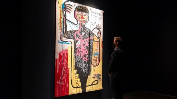 6월 30일까지 미국 올랜도 미술관에서 열리고 있는 장 미셸 바스키아 특별전 '영웅&괴물'. 멜라니 메츠/뉴욕타임스