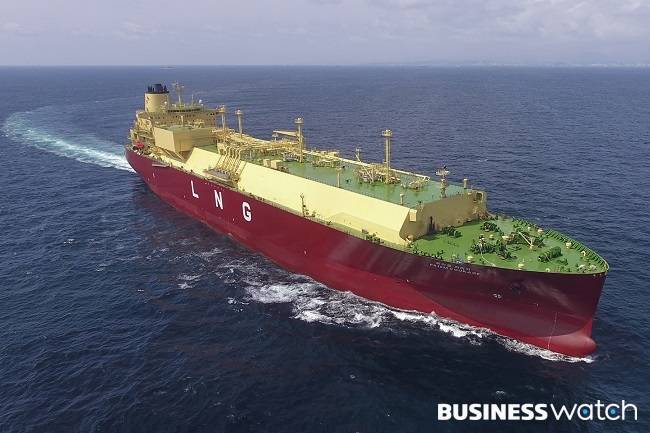 현대중공업이 작년에 건조해 SK해운에 인도한 초대형 LNG 운반선 프리즘 커리지호./사진=HD현대