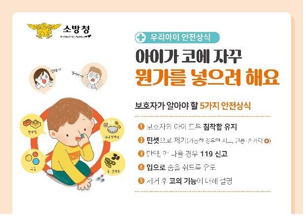 우리아이 안전상식 [소방청 제공. 재판매 및 DB 금지]