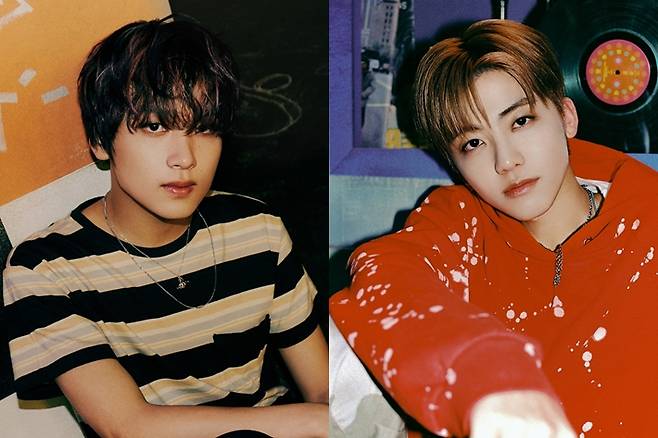 왼쪽부터 NCT 해찬, 재민. NCT 드림 공식 페이스북