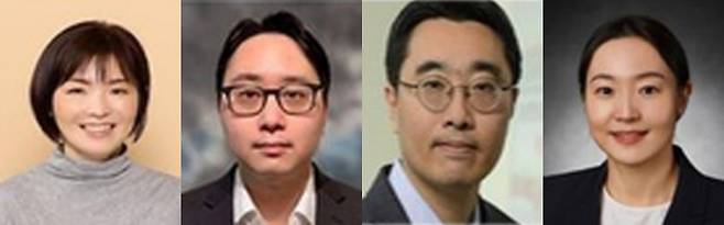 김선아 교수, 최원태 교수, 강성훈 교수, 오희정 교수