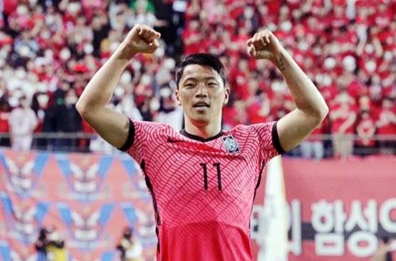 칠레전에서 대포알 같은 슈팅으로 골망을 흔든 황희찬. [연합뉴스]