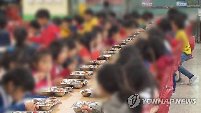 학교 급식 [연합뉴스TV 캡처]