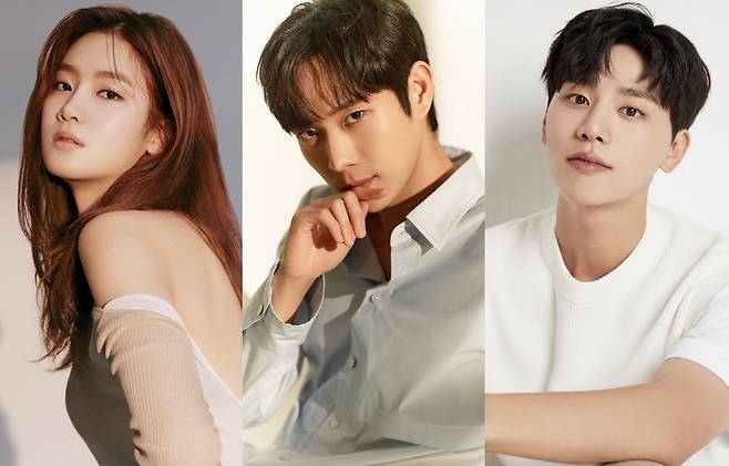 MBC 새드라마 '금혼령'에 출연하는 박주현, 김영대, 김우석(왼쪽부터). 사진 제공=935엔터테인먼트, 아우터코리아, 에일리언컴퍼니