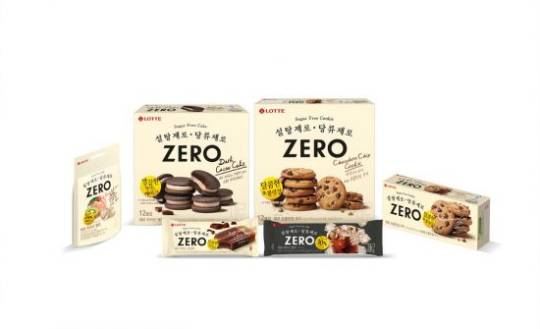 롯데제과가 최근 무설탕 디저트 브랜드 제로(ZERO)를 선보이며 탄산음료 위주였던 제로 식품 시장에 출사표를 던졌다. /사진=롯데제과