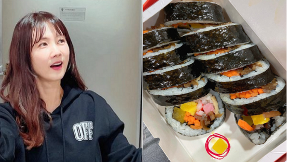 '대체 뭘 먹은 거죠?'라며 박소현의 식사량을 밝힌 '박소현의 러브게임' 제작진. [사진=박소현의 러브게임 인스타그램]