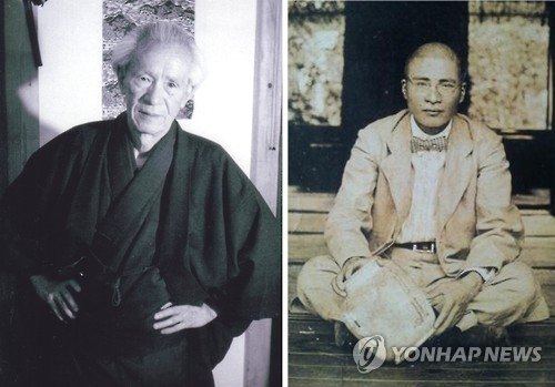 일제강점기 조선의 도자기 등 예술 연구에 일생을 바친 아사카와 노리타카(왼쪽), 다쿠미 형제. [아사카와 노리타카 ·다쿠미 형제 자료관=연합뉴스]