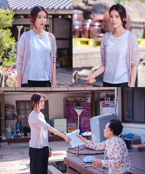 ‘황금가면’ 차예련이 복수를 위한 첫발을 내딛는다. 사진 =아이윌미디어