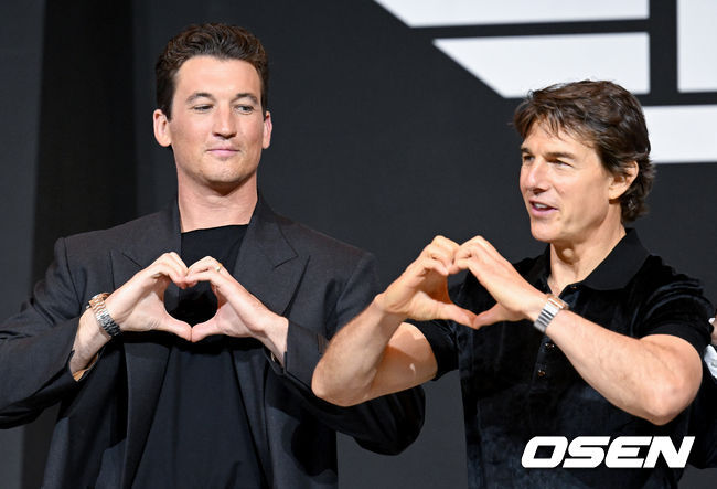 Actor Miles Teller, Tom Cruise has photo time: 2022.06.20