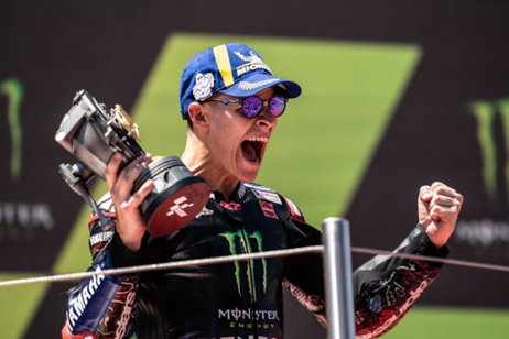 사진=몬스터 에너지 제공, MotoGP 디펜딩 챔피언 '파비오 쿼타라로'
