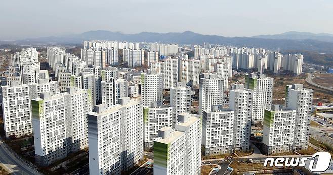 충북혁신도시 전경.© 뉴스1