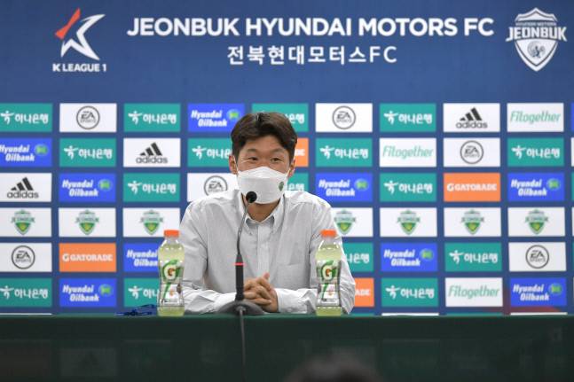 전북 현대 어드바이저로 일하는 박지성.제공 | 전북 현대