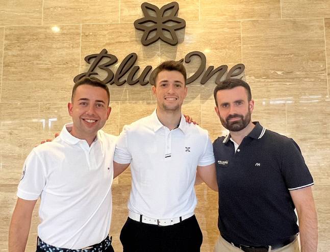 올 시즌 프로당구 PBA 무대에 진출한 스페인 영건 3총사 안스레스 카리온, 이반 마요르, 안토니오 몬테스(왼쪽부터). 제공 | 프로당구협회