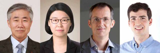 왼쪽부터 서울대병원 백선하 교수, 문효은 박사, 잭슨랩 연구소 로엘 페어락, 프레드릭 판 박사.