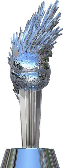 김성식 조각가가 기운이 차서 넘쳐 살아 움직인다는 뜻을 가진 ‘기운생동’을 주제로 제작한 우승 트로피.H1클럽 제공