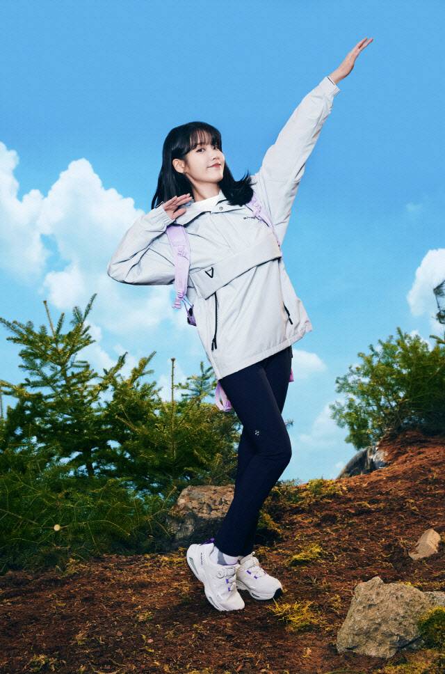 ▲블랙야크 아이유 화보. (사진=블랙야크)