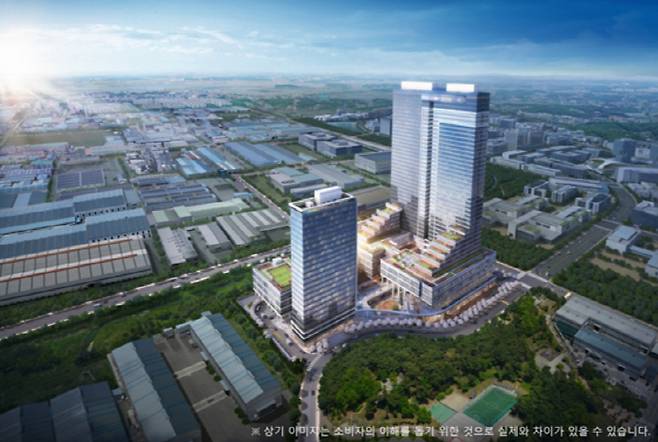 오션센트럴비즈 조감도 [사진 출처 = 대우건설]