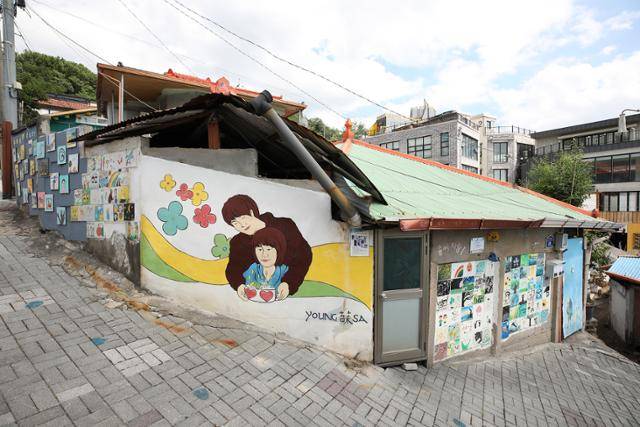 1970년대에서 시간이 멈춘 듯한 수암골 풍경. ⓒ박준규