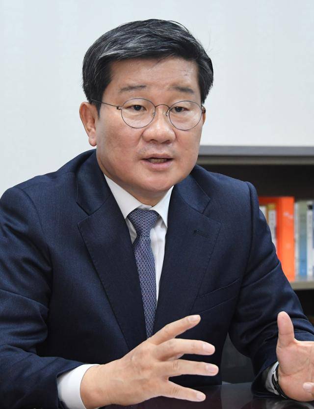 전해철 더불어민주당 의원. 오대근 기자