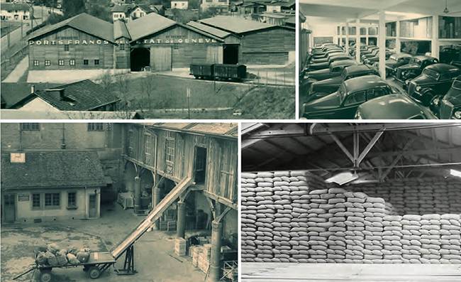 가장 오래된 자유무역항 창고시설이자 세계에서 가장 많은 예술품을 보관하고 있는 포트 프랑은 19세기 말 건립돼 현재까지 운영되고 있다. 사진은 초창기 포트 프랑의 모습. <사진 제공=포트 프랑>