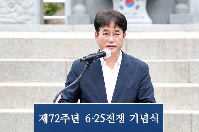 고양시 제72주년 625전쟁 기념식. / 사진제공=고양시