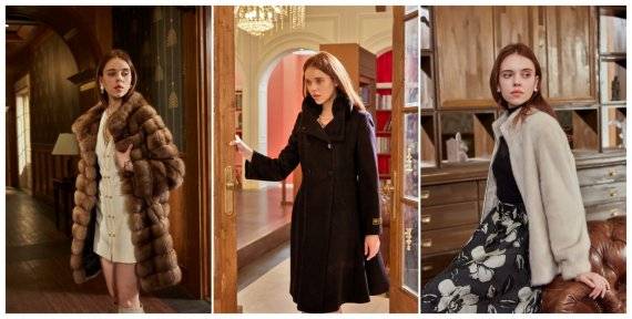 롯데홈쇼핑 최상급 소재 모피 코트 '세이블 코트'