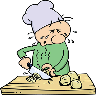 눈물나는 양파 썰기. 출처=www.pitara.com