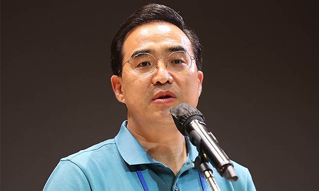 더불어민주당 박홍근 원내대표. 연합뉴스