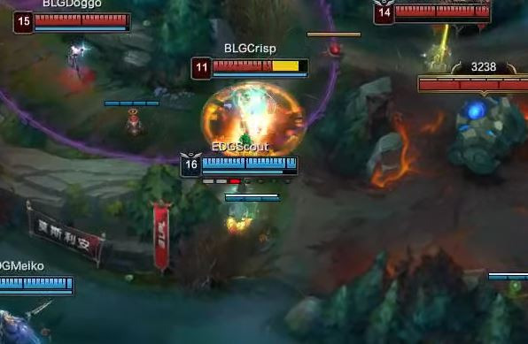 사진=LPL(영문) 공식 유튜브 채널, '내가 스카웃이다' BLG-EDG 3세트