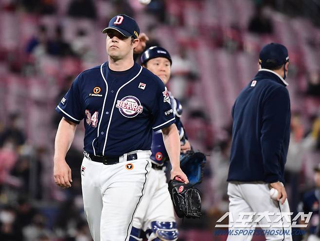 ◇두산 스탁. 광주=송정헌 기자songs@sportschosun.com
